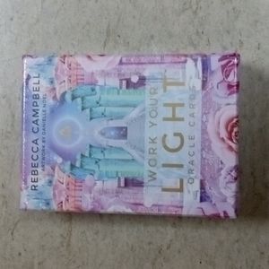 WORK YOUR LIGHT ORACLE CARDS 44 PIECES ~REBECCA CAMPBELL